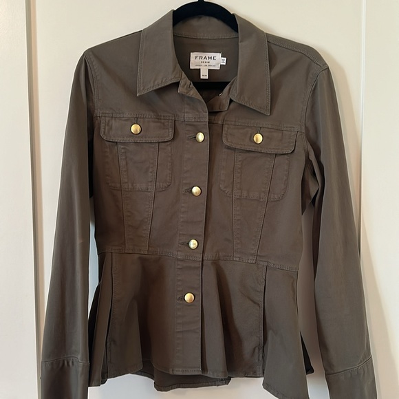 Frame peplum jacket - Picture 3 of 4